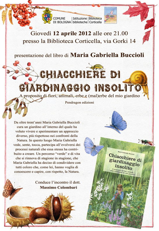 volantino giardinaggio insolito per mail